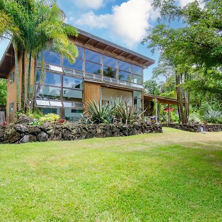 Jungle Haven Ocean Front Eco Villa On Fruit Farm Pahoa Eksteriør billede